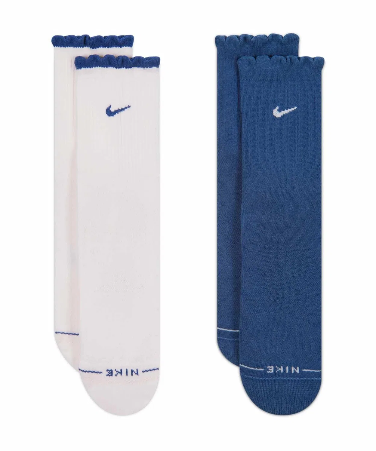 Мужские/Женские носки-мидкрю с поддержкой свода стопы, 2 пары, Nike Everyday Elevated, Multi-Color — фото 2