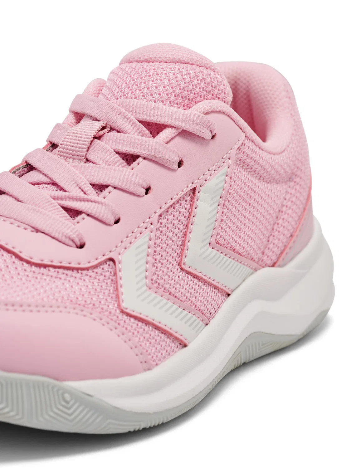 Детские кроссовки Multiplay Flex Lc 2.0 Jr Hummel, Lachsrosa Weiss Magentapink — фото 4