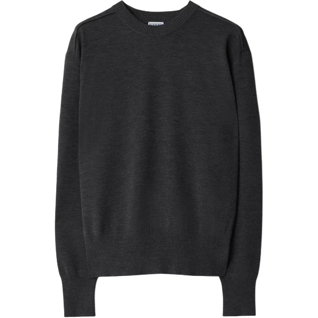 Мужской свитер из шерсти меланж Burberry, Gray