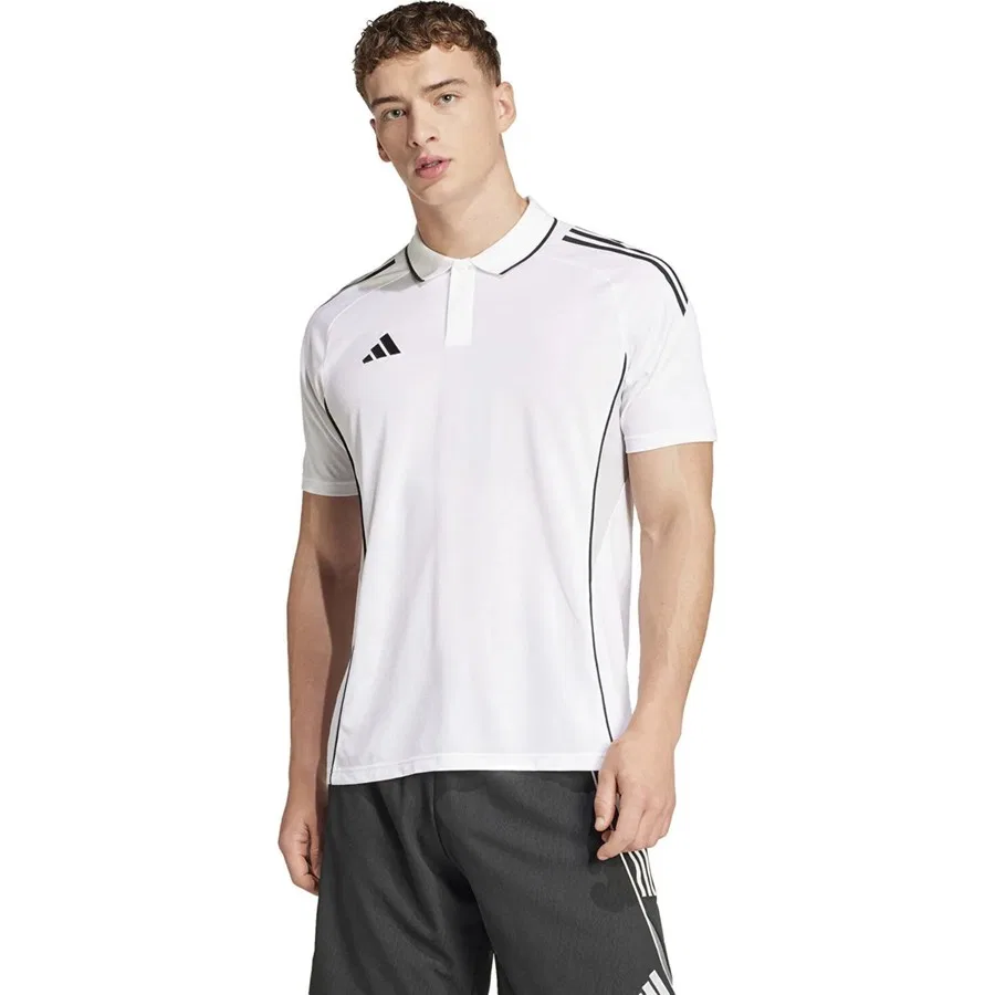 Футболка-поло с коротким рукавом TIRO25C POLO M adidas, Белый