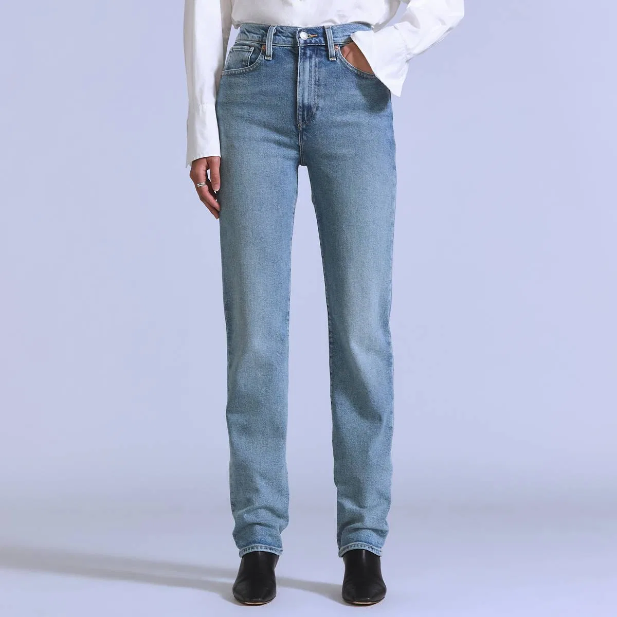 Женские узкие джинсы Levi's, Bt Avis - Blue — фото 2