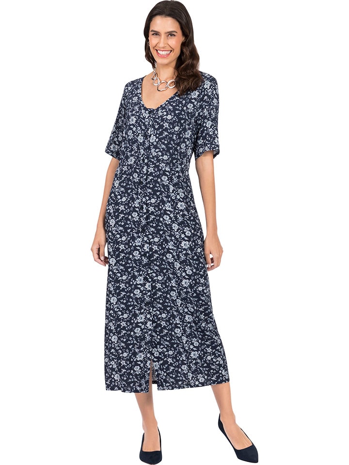 

Платье до колена WITT WEIDEN, белый/темно-синий