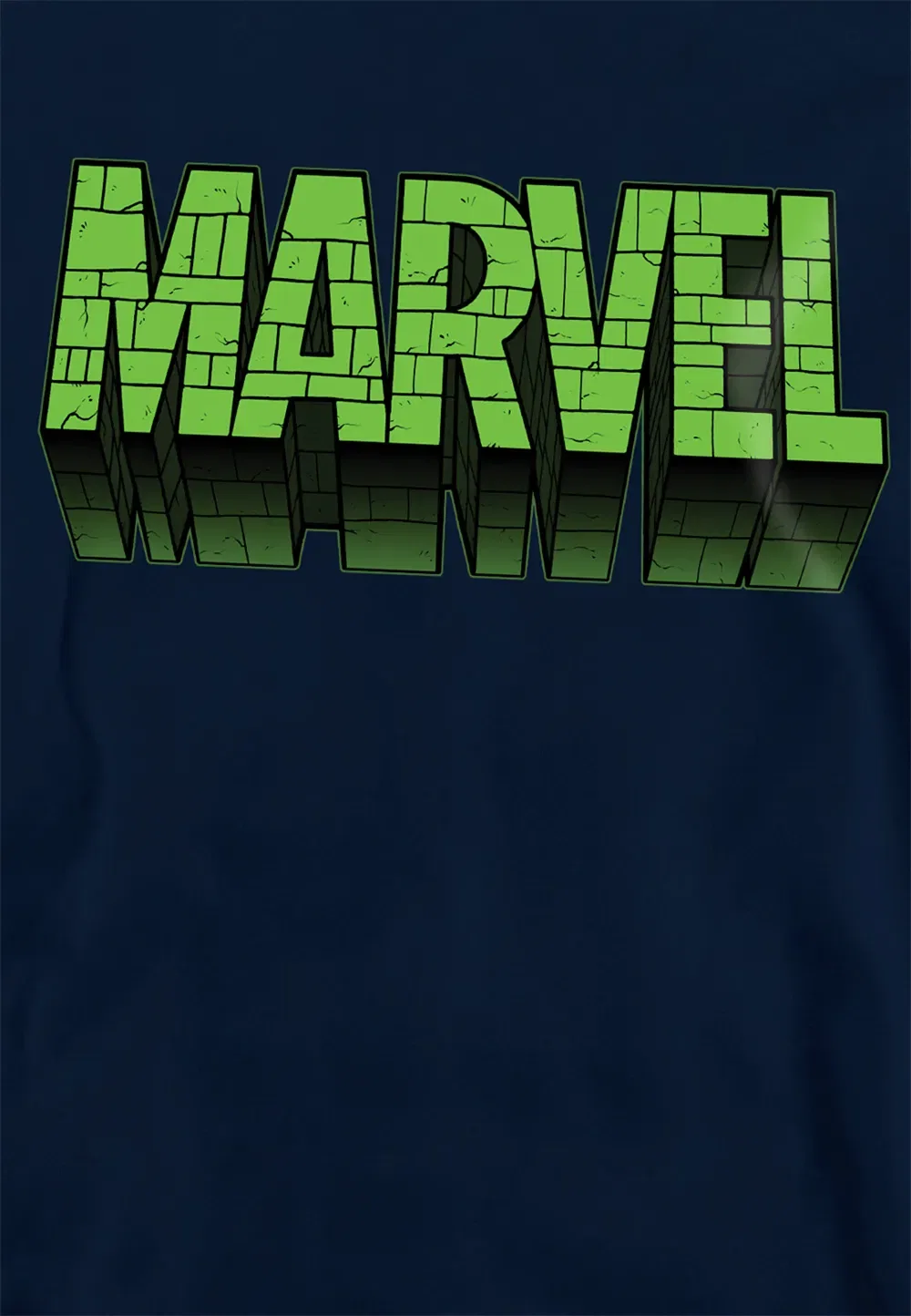 Детская худи Marvel Hulk темно-синий, темно-синий — фото 2