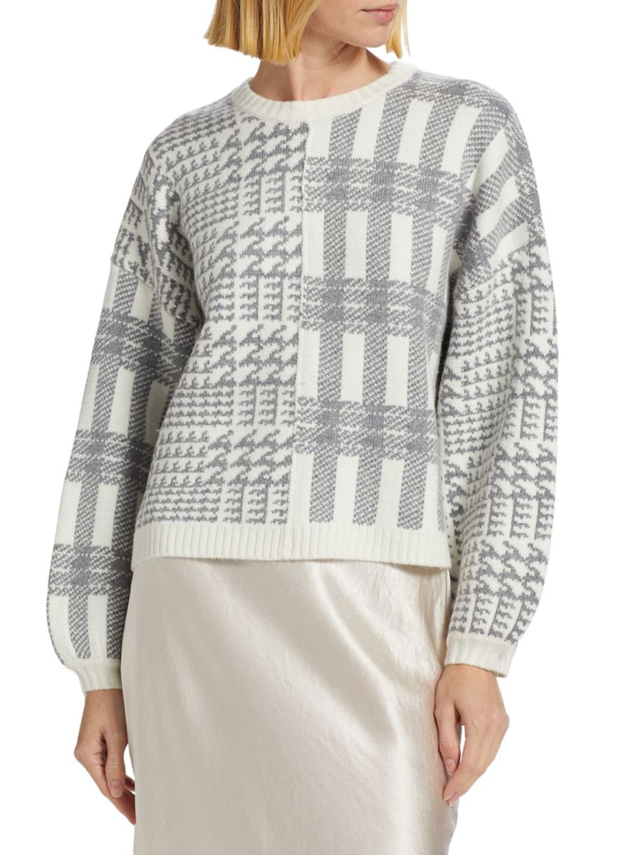 

Клетчатый свитер Elliott Splendid, цвет Grey Glen Check