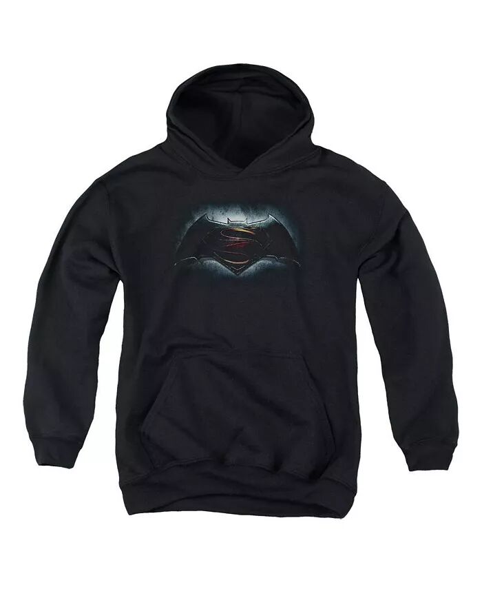 

Толстовка с капюшоном и логотипом для молодежи Batman V Superman, черный
