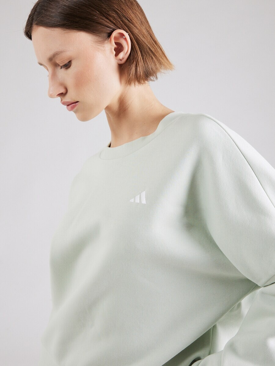 Спортивная толстовка Adidas, цвет Pastel Green — фото 3