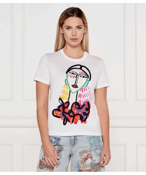

Футболка ts_misuri Regular fit Desigual, белый