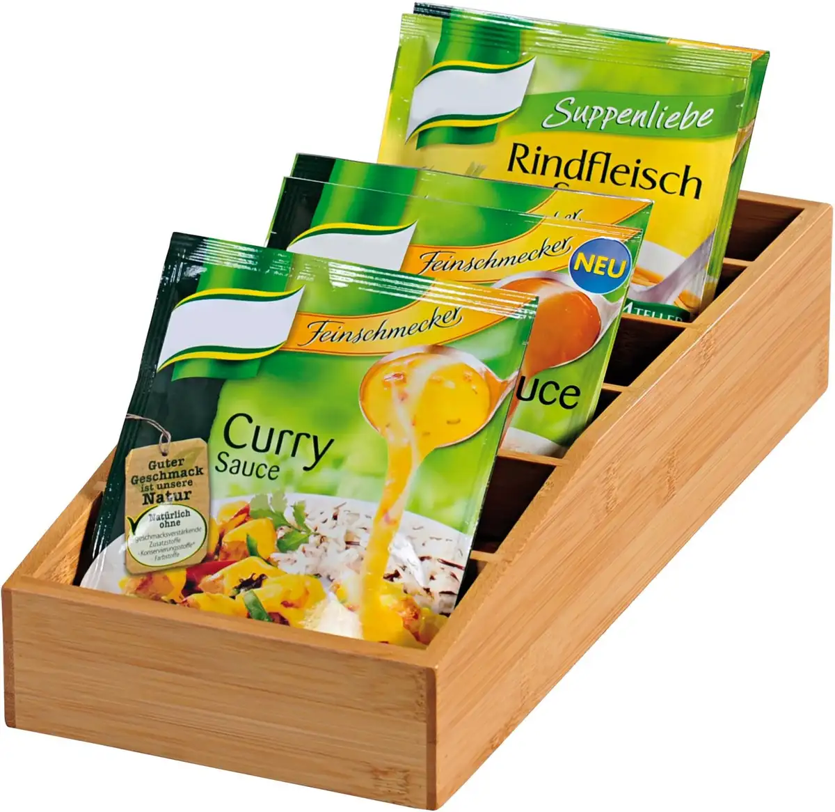 

Система хранения KESPER, (1 шт.) 15х7х35 см, цвет natur