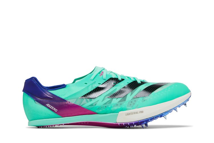 

Кроссовки Adizero Prime SP 2.0 'Pulse Mint Lucid Blue', зеленый