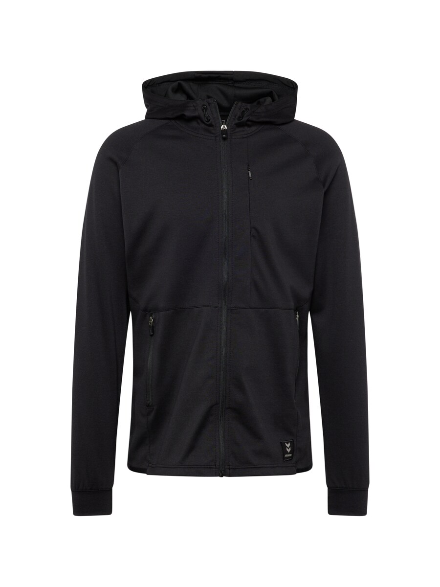 

Свитер с капюшоном на молнии Hummel Athletic Zip-Up Hoodie, черный