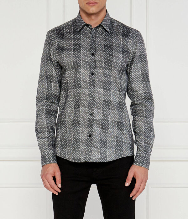 

Рубашка Лиам Regular fit Boss, черный