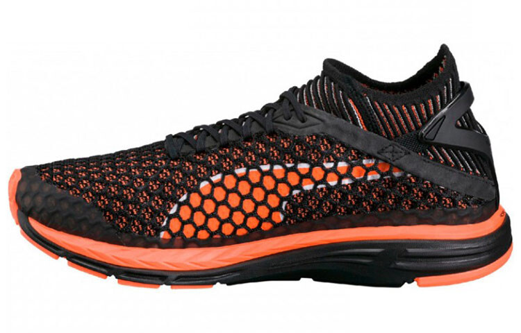 

Кроссовки Speed Ignite Netfit для бега мужские с низким верхом, черные/оранжевые Puma