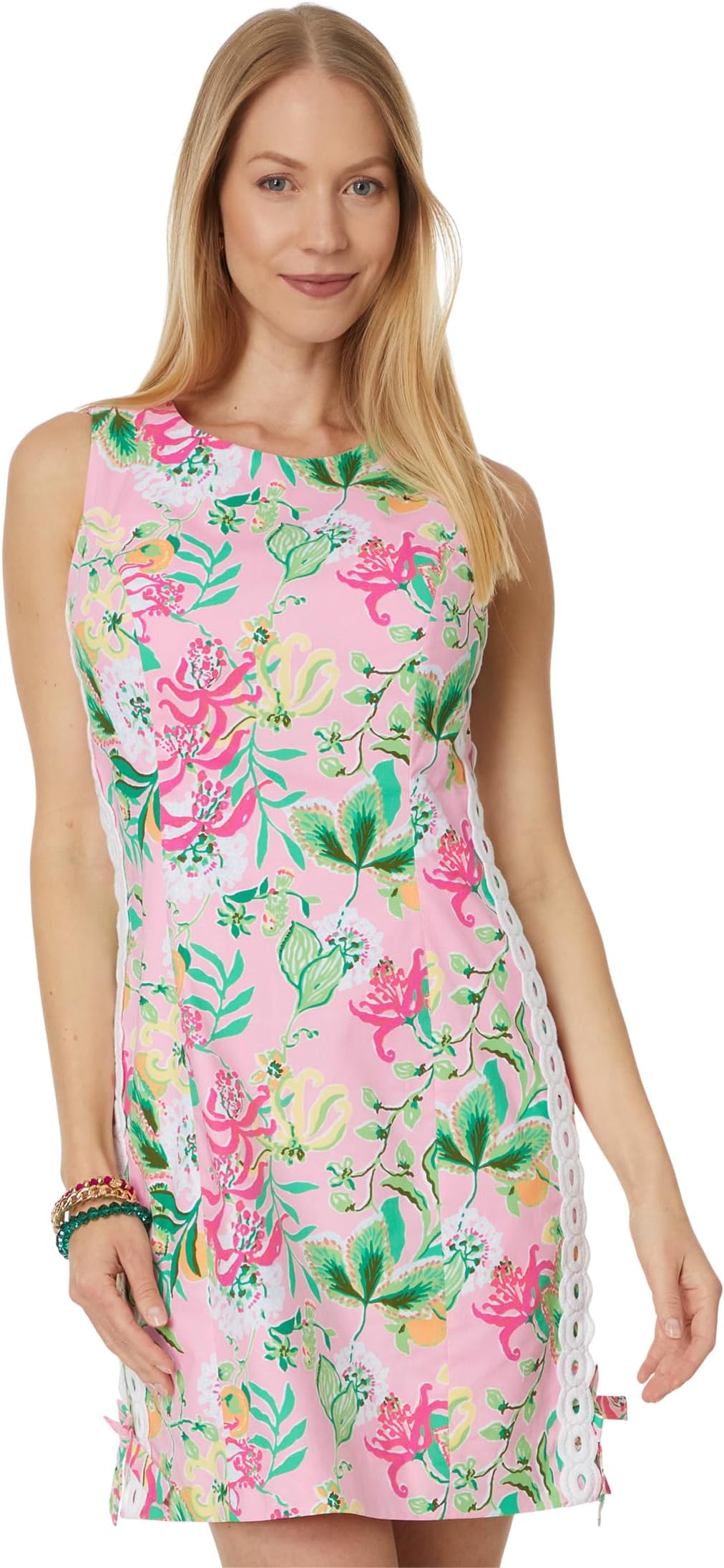 

Платье Lilly Pulitzer Mila Stretch Cotton Shift, цвет Multi Via Amore Spritzer