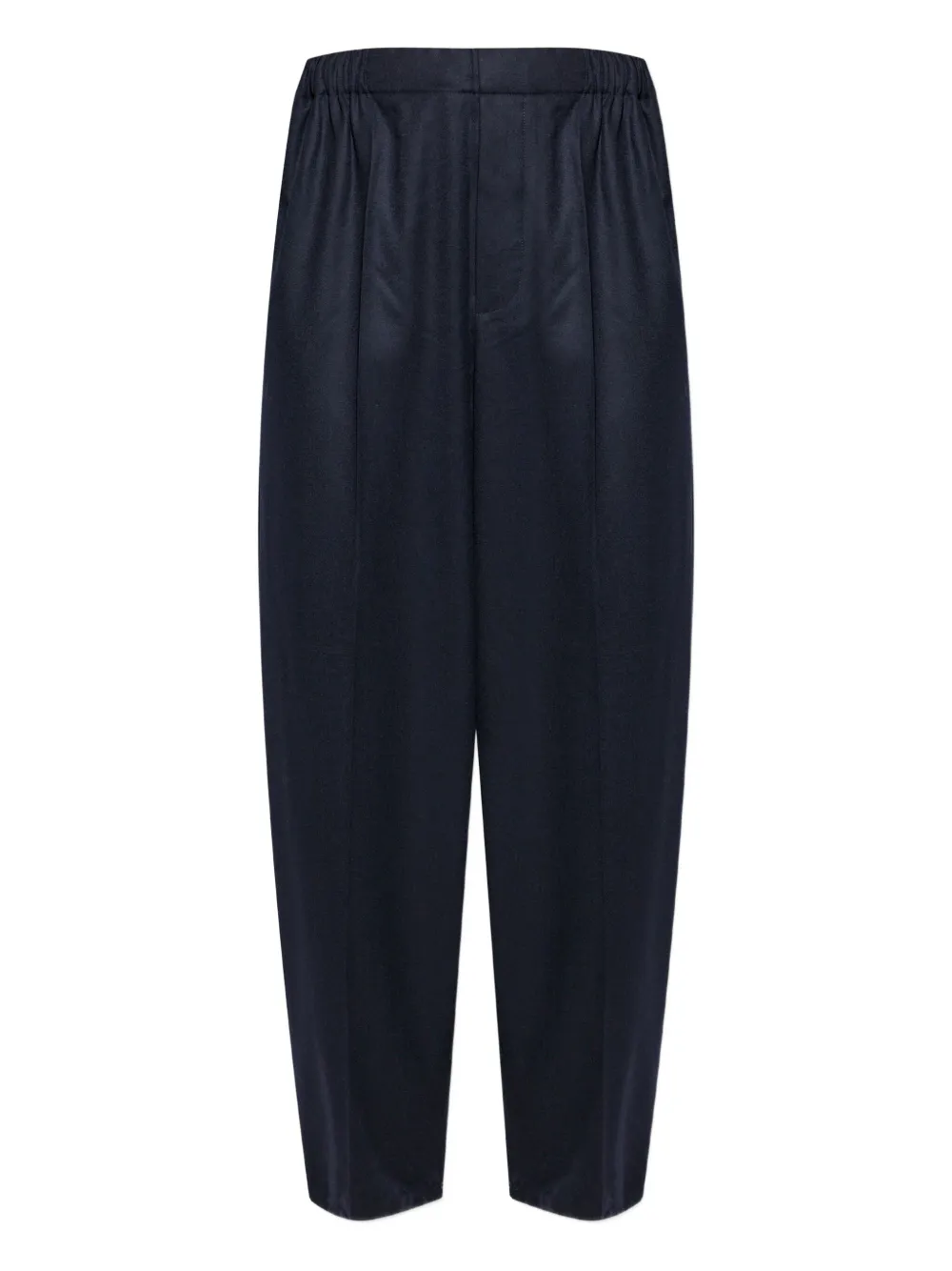 

Плиссированные брюки на эластичном поясе Jacquemus, синий