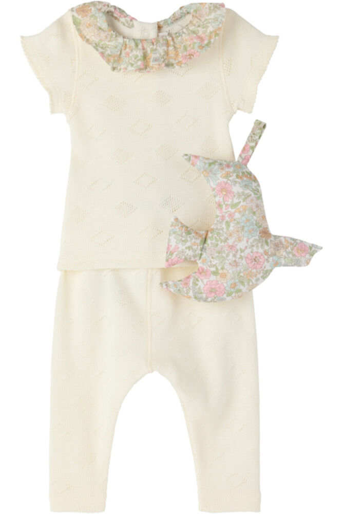 

Пижамный комплект Baby Off-White Daisie Bonpoint