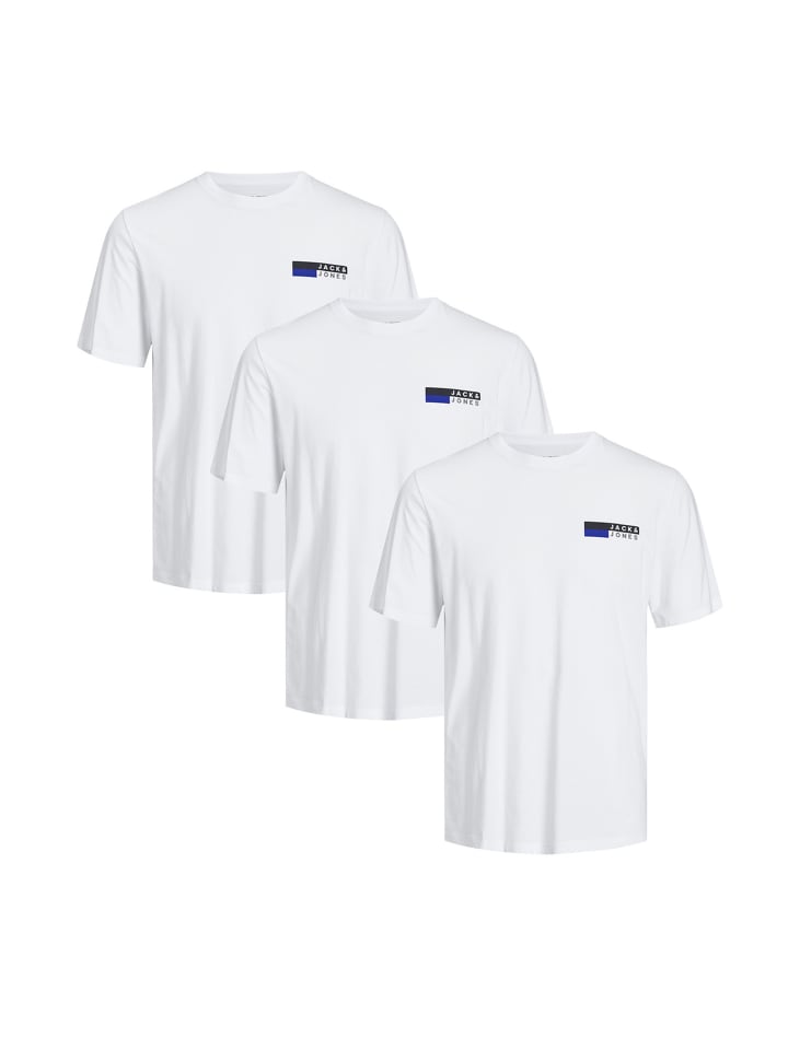 

Футболка Jack & Jones, цвет white/small print