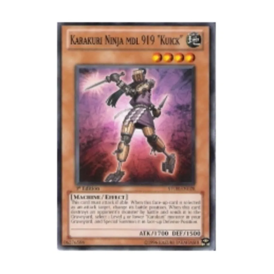 

CCG Каракури Ниндзя mdl 919 "Куик" (Обычный), Yu-Gi-Oh - Storm of Ragnarok - Singles