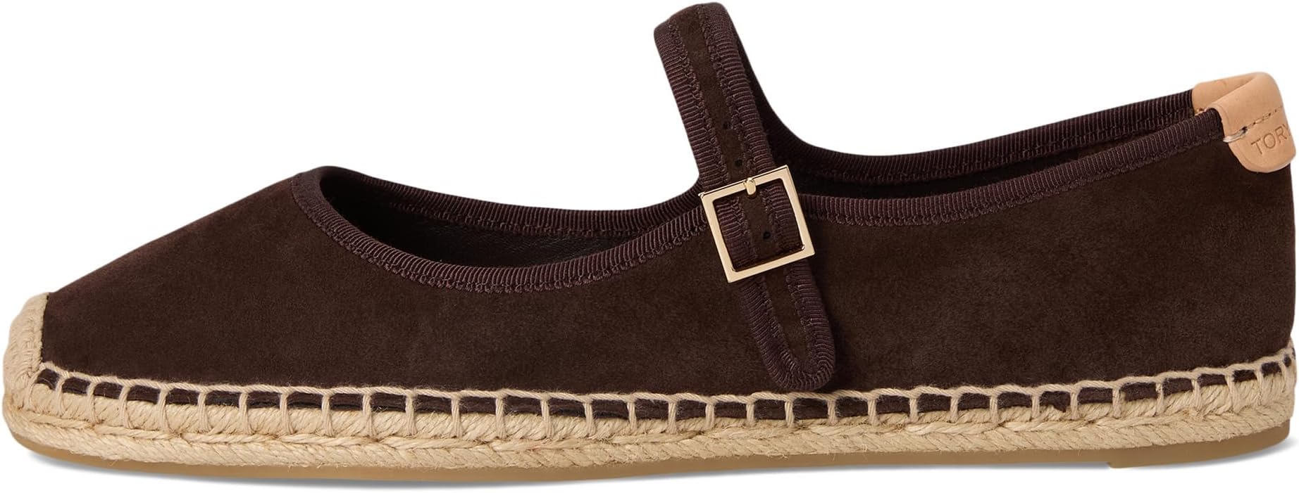 Балетки Tory Burch Mary Jane Espadrille, цвет Dark Cocoa/Dark Cocoa/Natural — фото 4