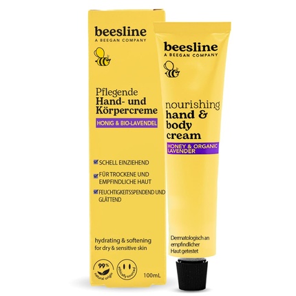 

Крем для рук и тела Мед и Лаванда Beesline