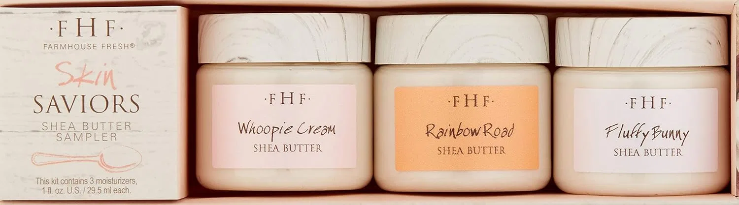 Набор масла для тела Farmhouse Fresh Shea Butter Sampler, 3 шт, 4 fl oz — фото 2