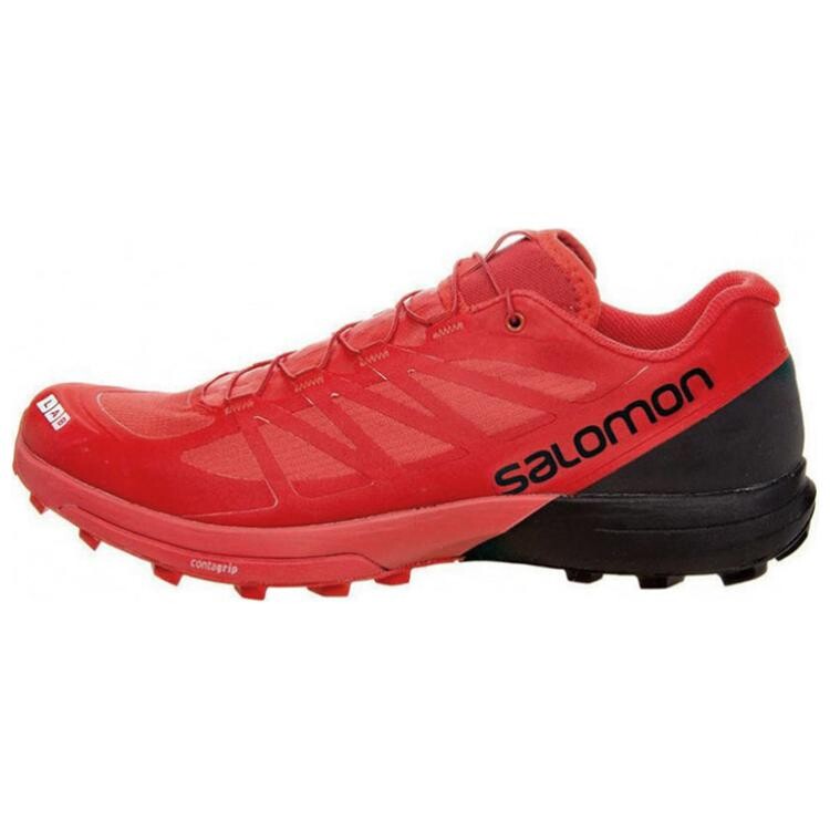 

Кроссовки унисекс низкие красные/черные Salomon