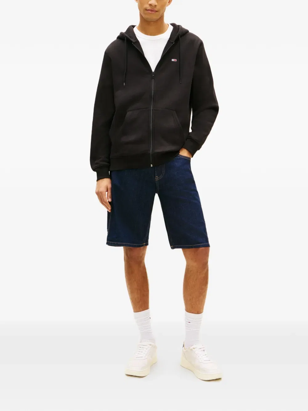 Толстовка на молнии Tommy Hilfiger, черный — фото 2