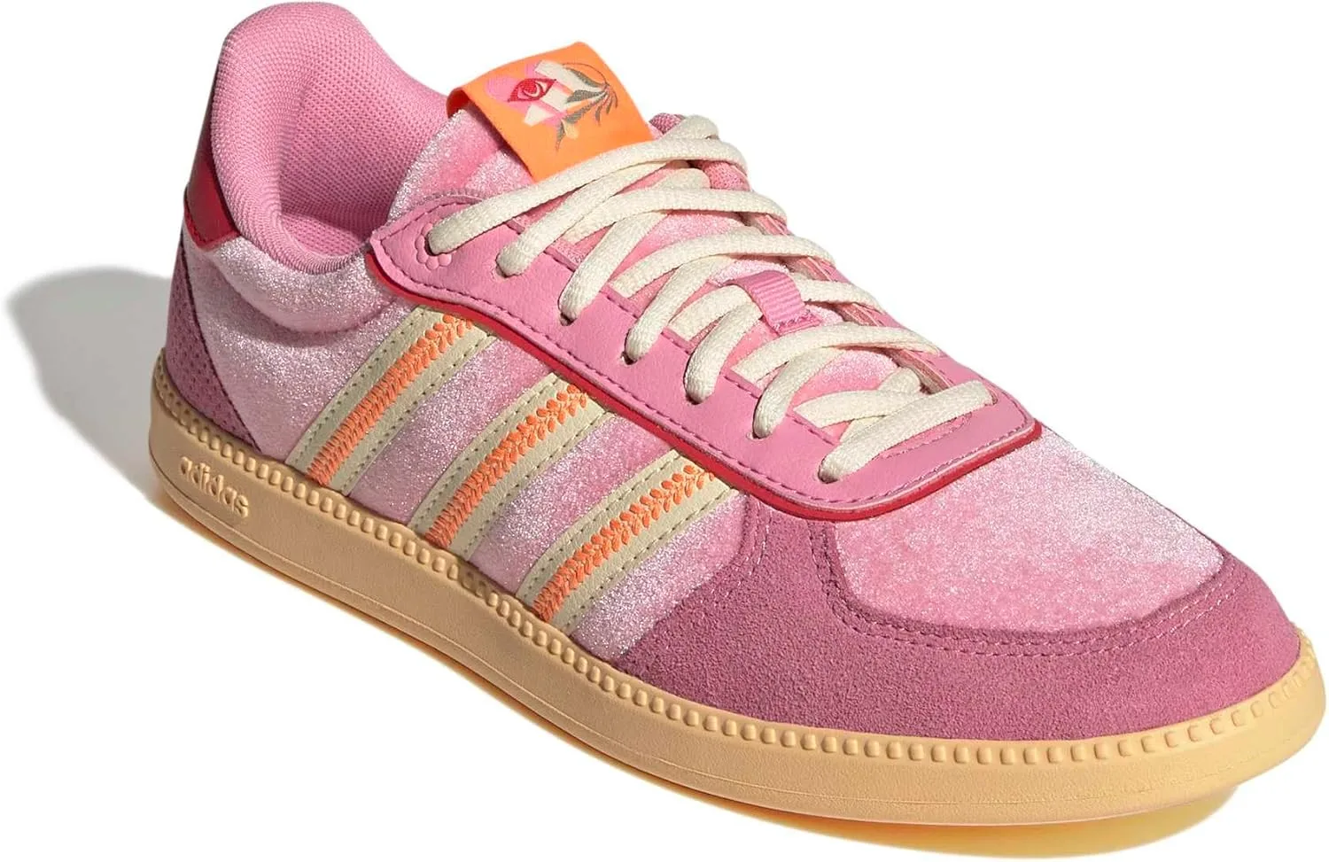 Унисекс кроссовки Adidas Breaknet Sleek, розовый/ванильный — фото 3