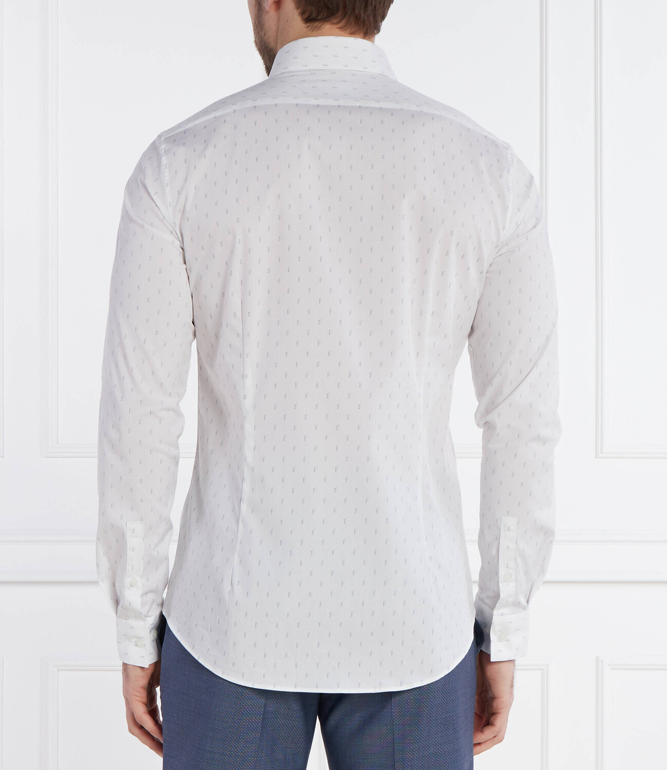 Рубашка Calvin Klein Slim Fit, белый — фото 4