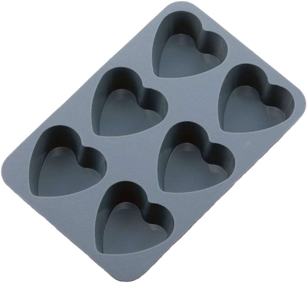 

Sato Metal Industries SALUS Dolce силиконовая форма сердца, 6 предметов, Heart Shape