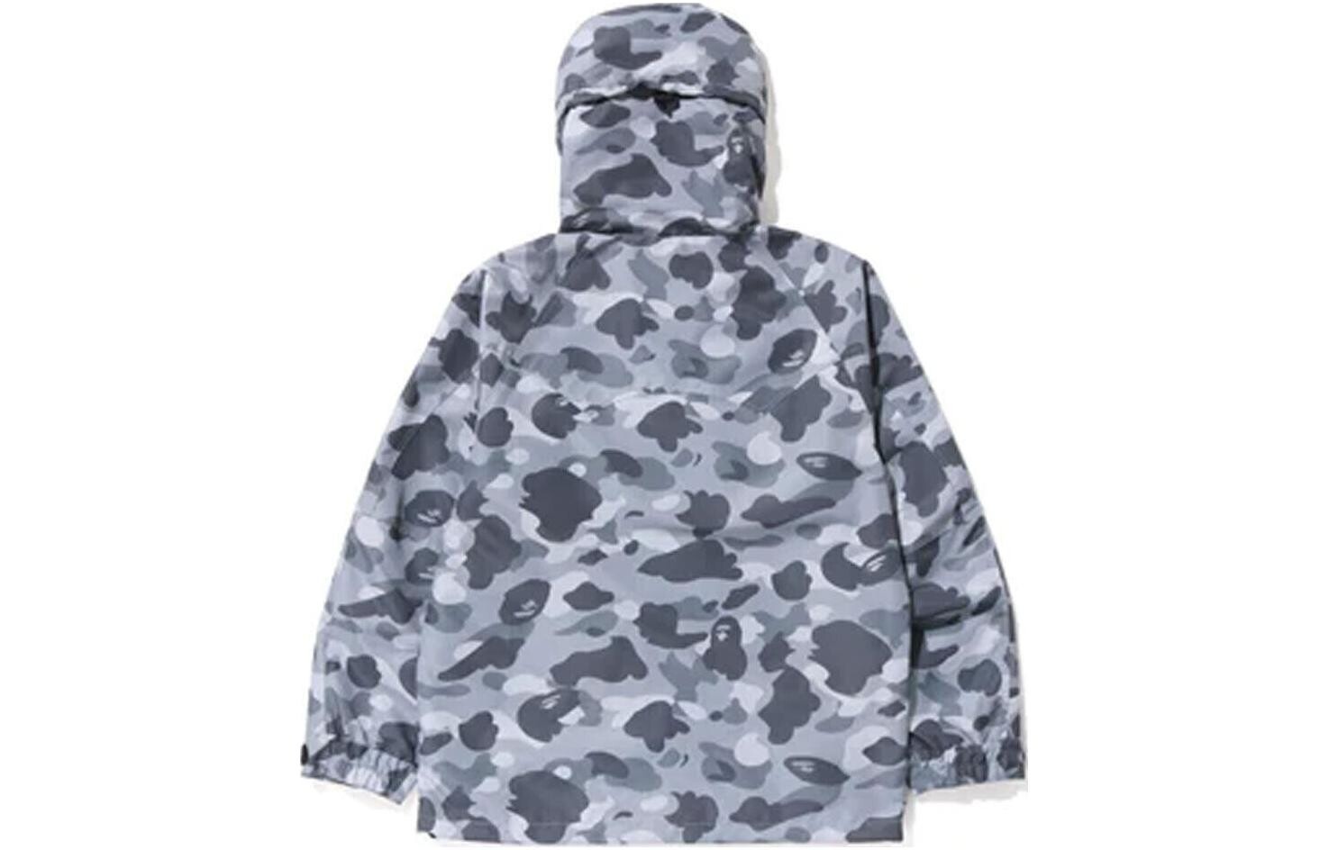 Куртка для сноуборда BAPE Honeycomb Camo A Bathing Ape, серый — фото 4