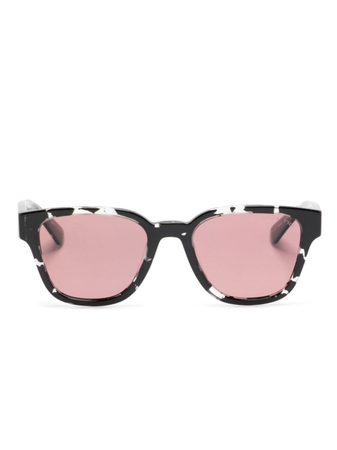 

Prada Eyewear солнцезащитные очки трапециевидной формы, черный