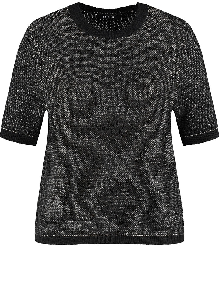 

TAIFUN Черный свитер