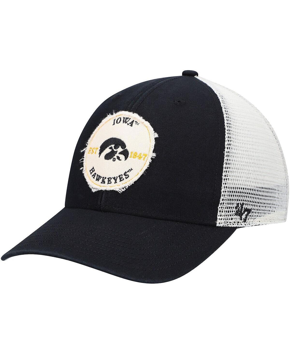 

Мужская черная кепка '47 Iowa Hawkeyes Howell Mvp Trucker Snapback '47 Brand