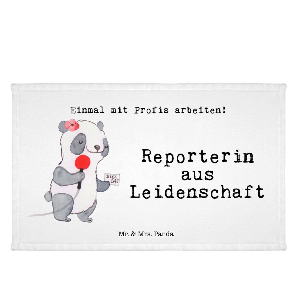 

Гостевое полотенце Mr. & Mrs. Panda Reporter Passion — белое — подарок, гостевое полотенце, коллега по работе, компания, спортивное полотенце, спасибо, махровая ткань, детское полотенце, белый