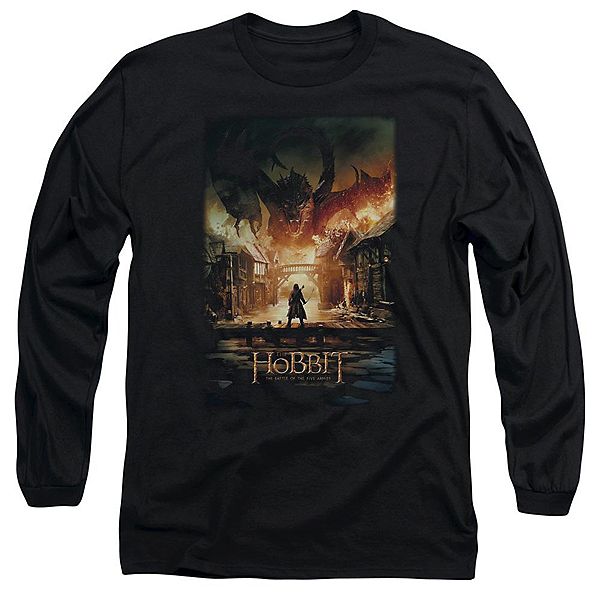 

Футболка с длинным рукавом Hobbit smaug poster Licensed Character