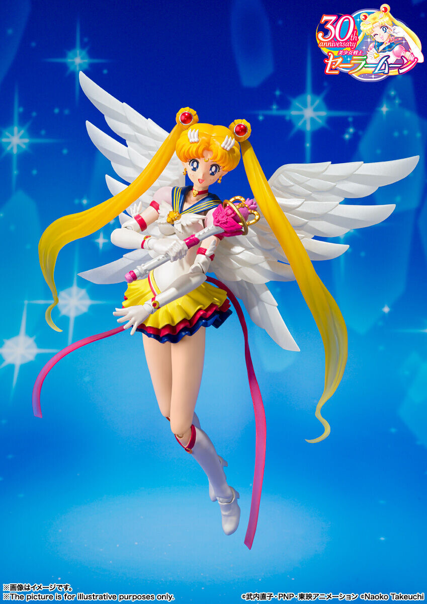 

Фигурка Pretty Guardian Sailor Moon Sailor Stars - Sailor Moon SH Figuarts Figure (Eternal Form Ver.)