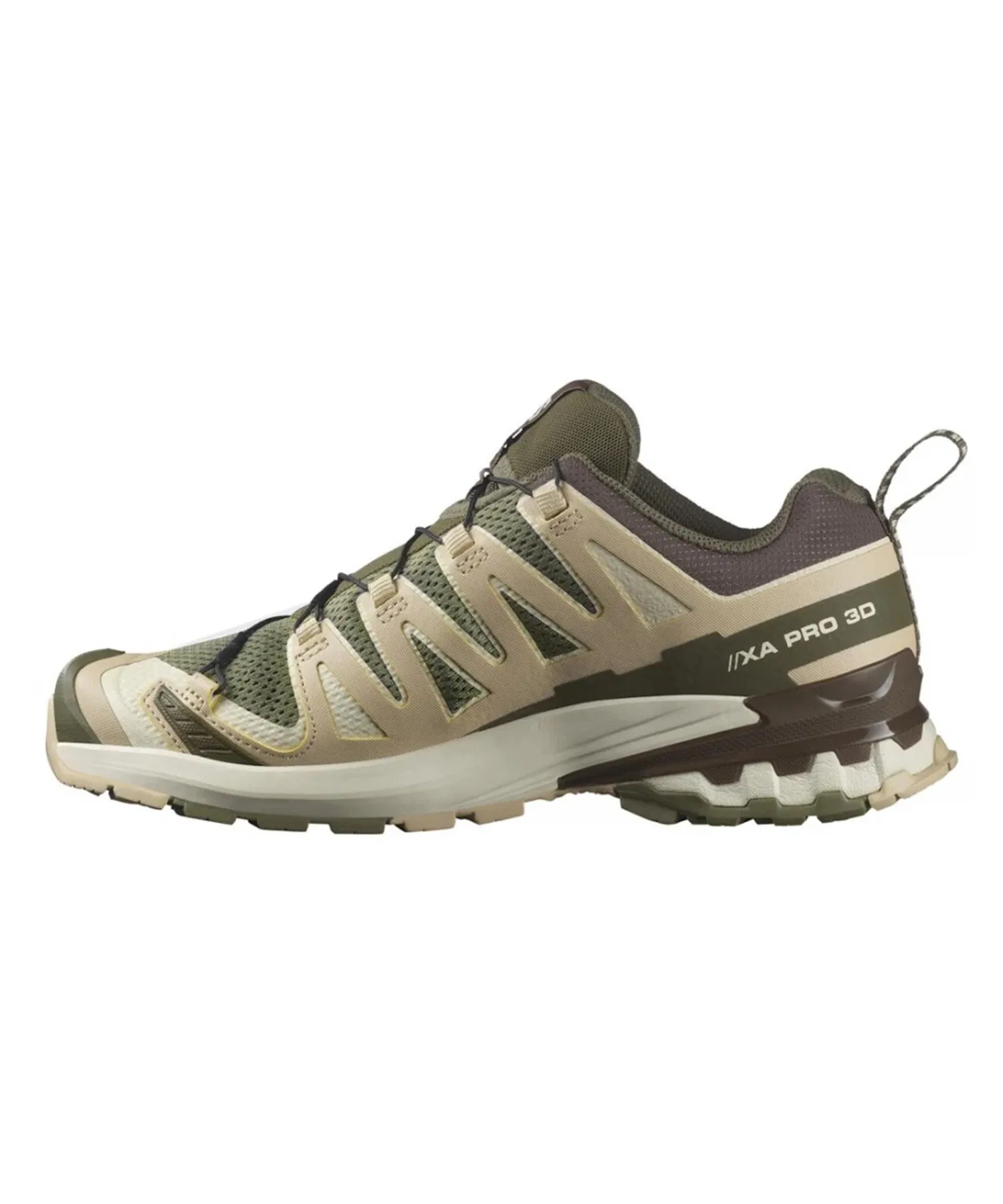Мужские кроссовки для трейлраннинга SALOMON XA PRO 3D V9 зелёные — фото 3