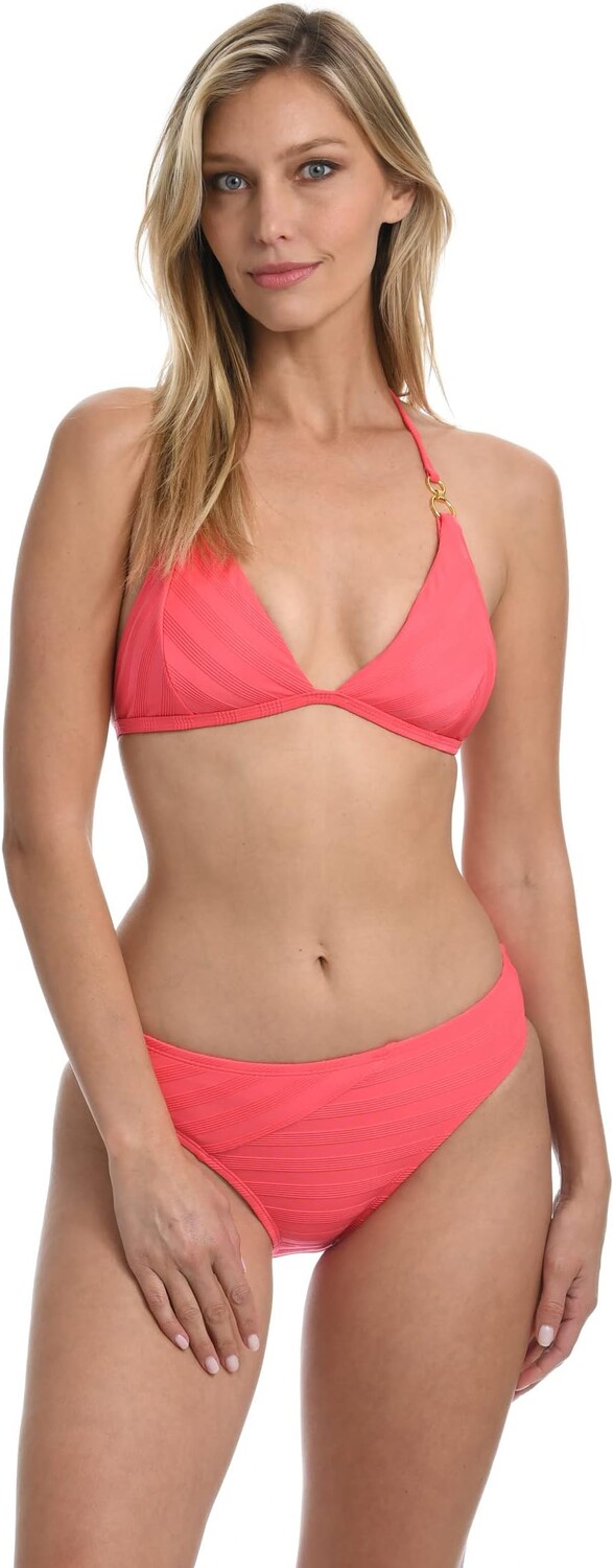 

Купальник La Blanca Linea Costa Banded Tri Bra, цвет Coral Sun