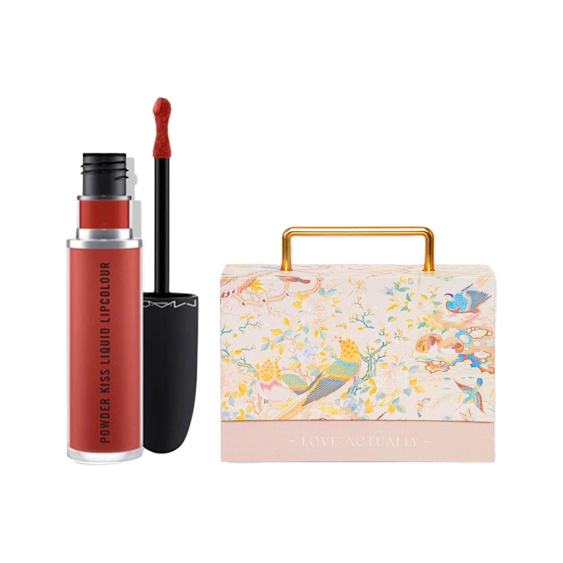 

Подарочный набор помад Bullet Jiguang Phoenix Feather с мягким матовым покрытием, легко растушевывается, естественный блеск, питательный уход MAC