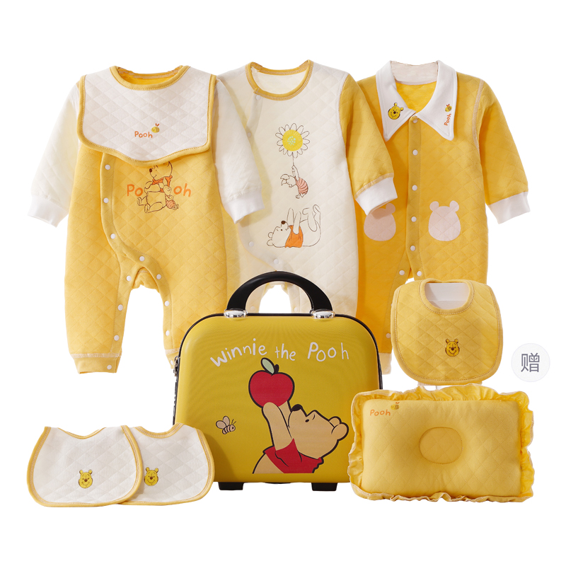 

Подарочная коробка для малыша Winnie The Pooh для младенцев и детей ясельного возраста Disney, желтый