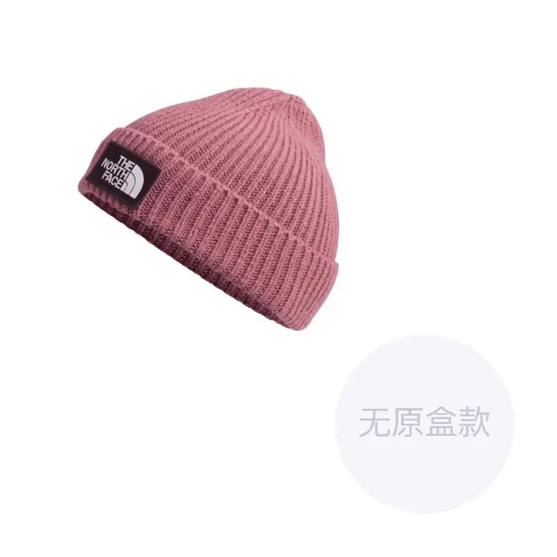 

THE NORTH FACE Акриловая вязаная шапка унисекс розово-красная, Rose Red