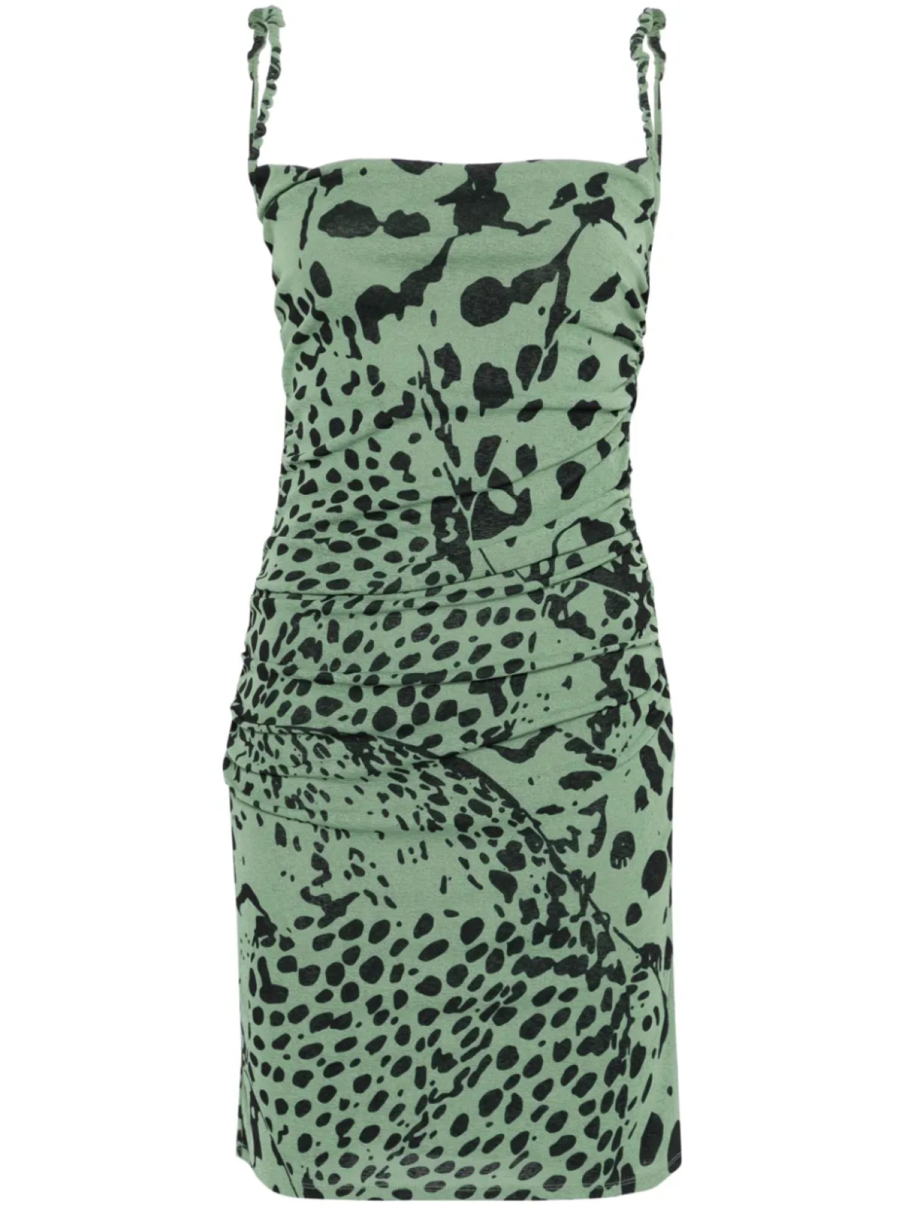 

Платье мини Adie Nanushka, зеленый