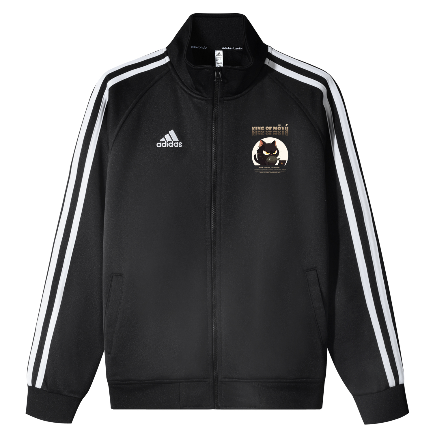 

Adidas Унисекс куртка 3-Stripes черная, Black