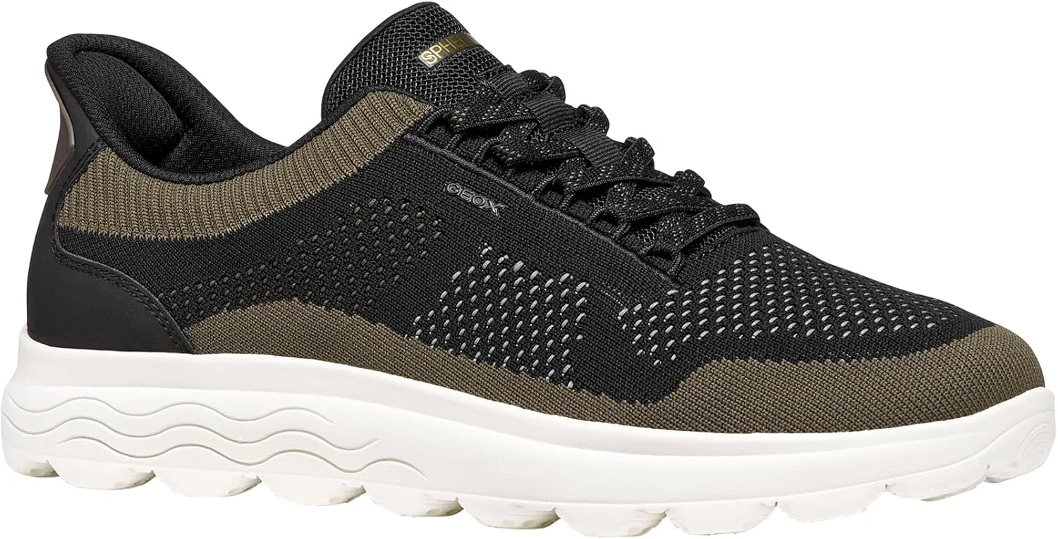 Мужские кроссовки Geox U Spherica Plus E, Black Military