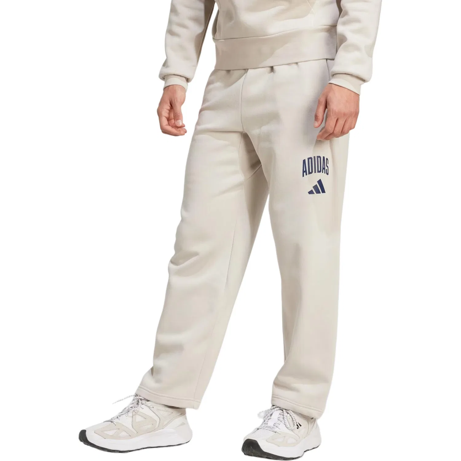 Брюки Collegiate с бесплатной доставкой при покупке в AdiClub Adidas, Beige — фото 3