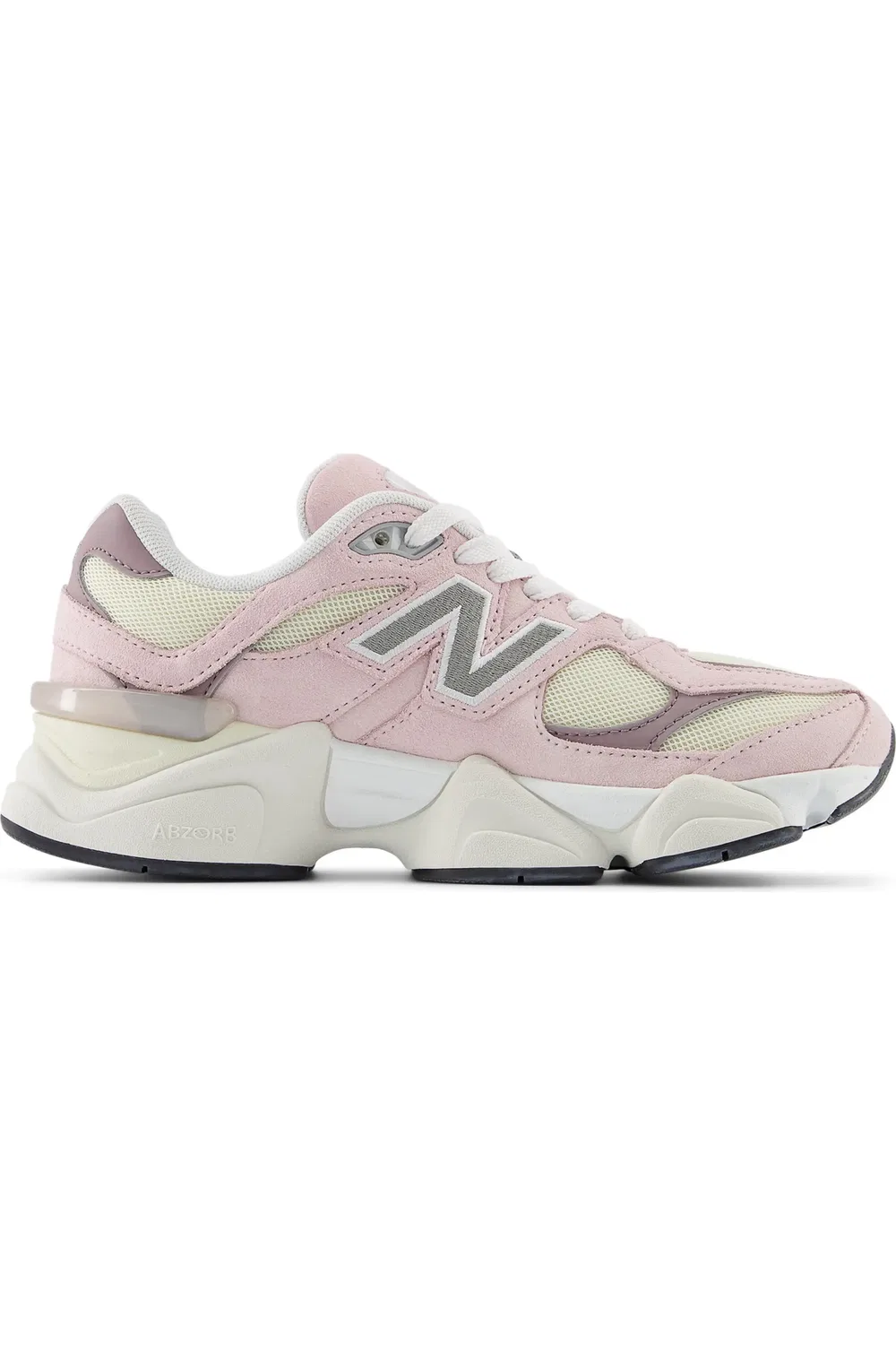 Детские кроссовки на платформе 9060 New Balance, Rose Sugar/Ice Wine — фото 2