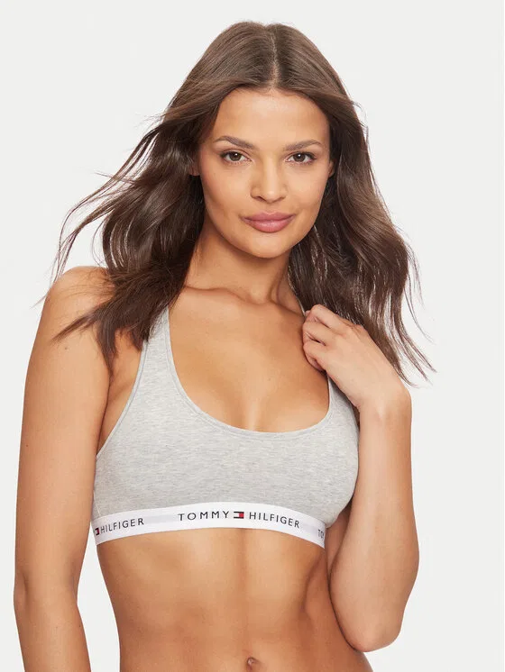 Топ-бюстгальтер Unlined Tommy Hilfiger, серый