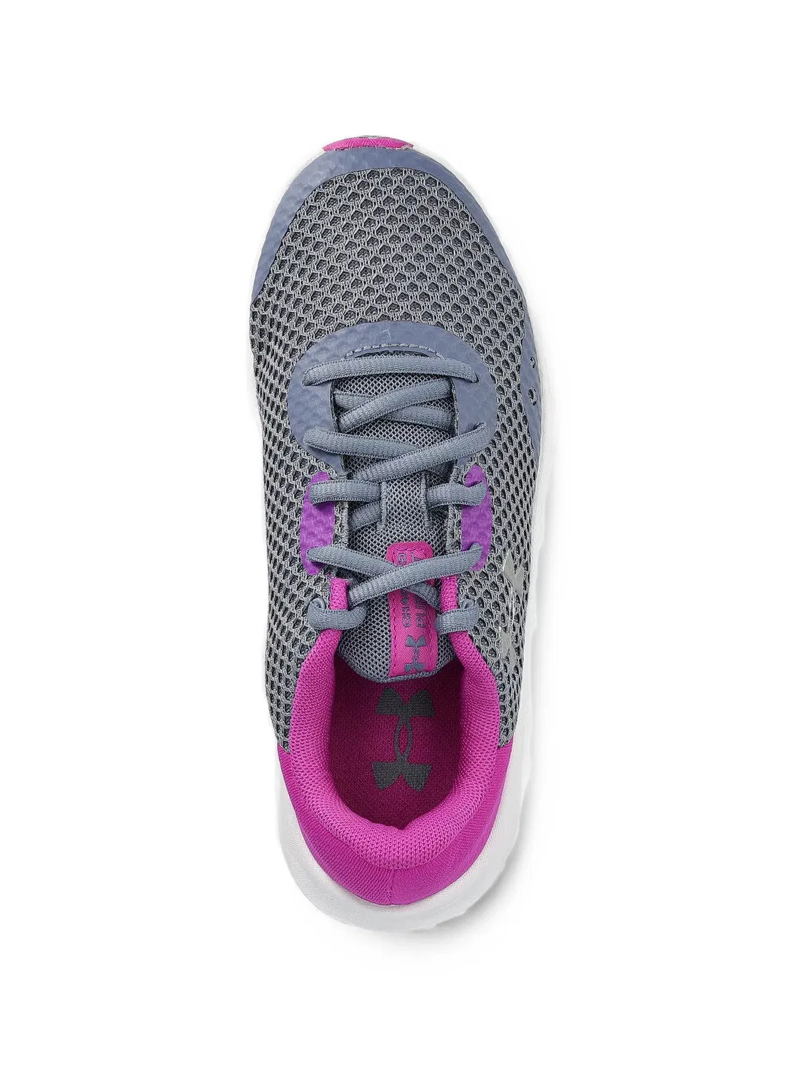 Кроссовки UA Charged Pursuit 3 Under Armour Kids, серый — фото 4