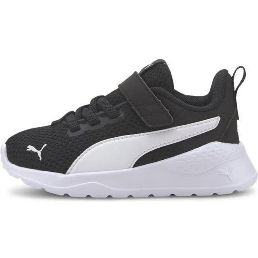 Детские кроссовки с дышащим верхом Anzarun Lite Ac inf Puma, Черный — фото 2