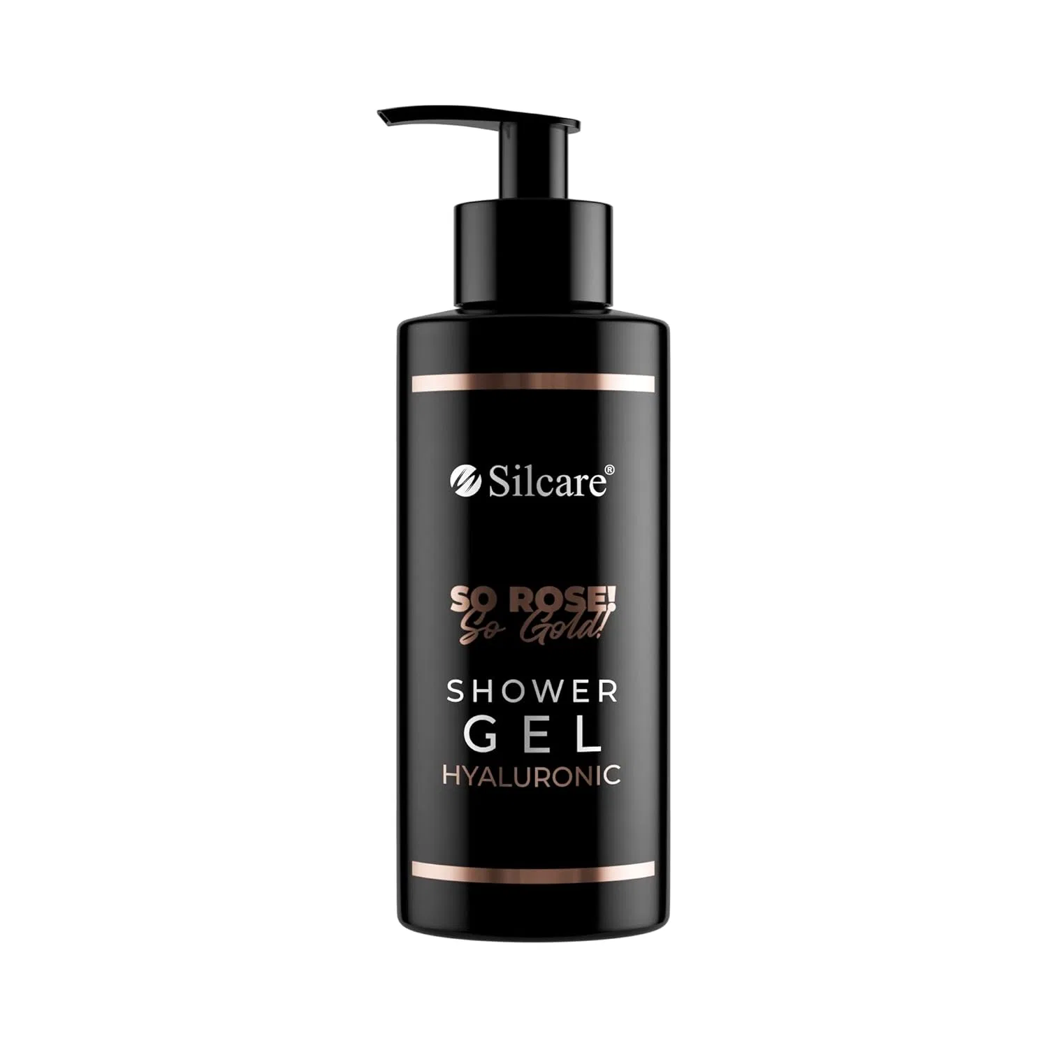 Гель для душа гиалуроновый So Rose! So Gold!, Silcare, 250 мл, Розовый